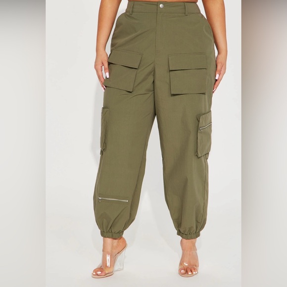Fashion Nova Pants - Fashion Nova - Cargo Pants - Plus Size